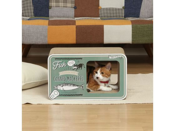 不二貿易 猫の爪とぎ 缶詰 54224 1個(ご注文単位1個)【直送品】