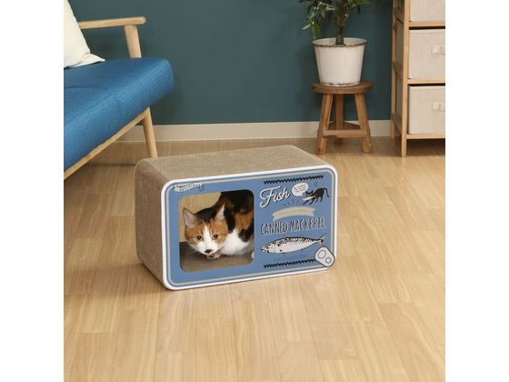 不二貿易 猫の爪とぎ 缶詰 54224 1個(ご注文単位1個)【直送品】