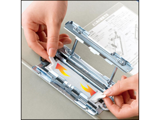 キングジム スーパードッチ脱・着イージー A4ヨコとじ厚40mm青10冊 1箱（ご注文単位1箱）【直送品】