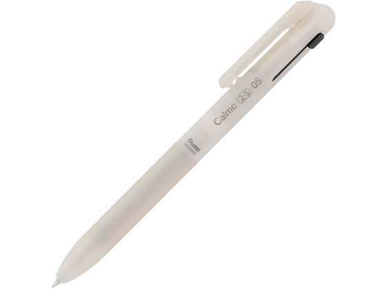 ぺんてる 多機能ペン Calme カルム 2+S0.5mmシアーベージュ軸 1本（ご注文単位1本）【直送品】