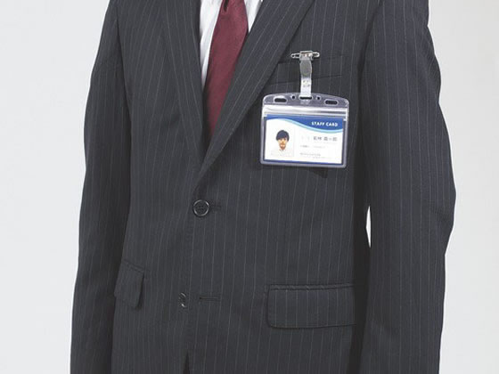 コクヨ 防水タッグ名札 名刺・IDカード用密閉チャック式 10個 1箱(ご注文単位1箱)【直送品】