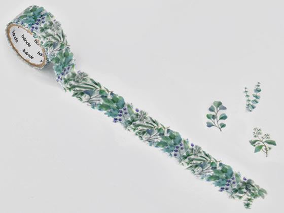 bande マスキングロールステッカー グリーンブーケ BDA681 1巻（ご注文単位1巻）【直送品】