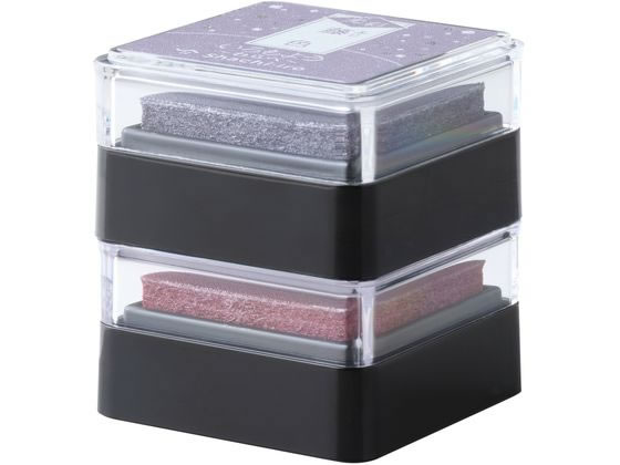 シヤチハタ いろもよう 光彩 わらべ 藤色 HAC-S1G-PV 1個（ご注文単位1個）【直送品】