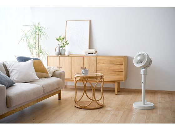 アイリスオーヤマ サーキュレーター扇風機 ホワイト STF-DC15TEC-W 1台(ご注文単位1台)【直送品】