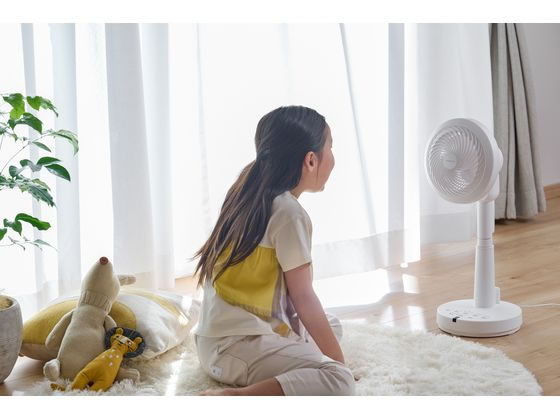 アイリスオーヤマ サーキュレーター扇風機 DC STF-SDC15TEC-W 1台(ご注文単位1台)【直送品】