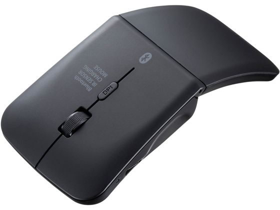 サンワサプライ 静音Bluetooth5.0 IR LEDマウス MA-BIS3116BK 1個（ご注文単位1個）【直送品】
