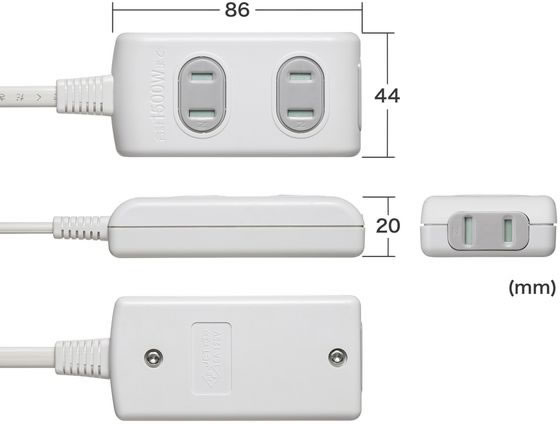 サンワサプライ プラス1個口便利タップ 3+1個口 7m TAP-B9-7K 1個(ご注文単位1個)【直送品】