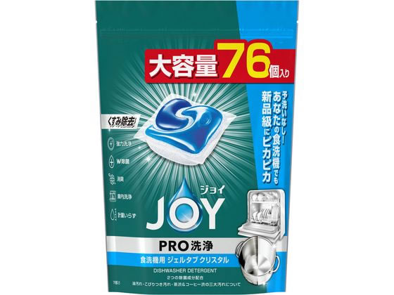 P&G ジョイ ジェルタブ クリスタル 76個 1個(ご注文単位1個)【直送品】