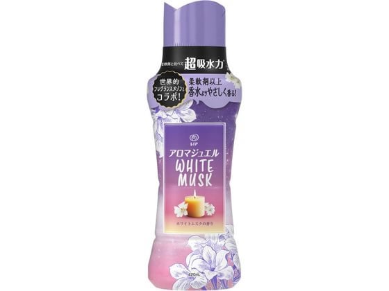 P&G レノアアロマジュエル ホワイトムスク 本体 420mL 1個（ご注文単位1個）【直送品】