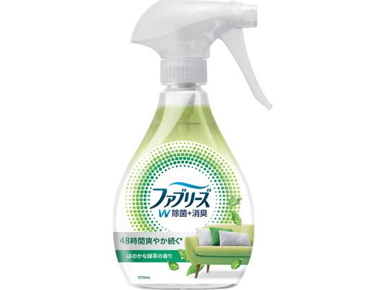 P&G ファブリーズW除菌 ほのかな緑茶の香り 本体 370mL 1本（ご注文単位1本）【直送品】