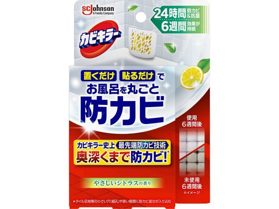 ジョンソン カビキラー置くだけ防カビジェル シトラス 本体 1個（ご注文単位1個）【直送品】