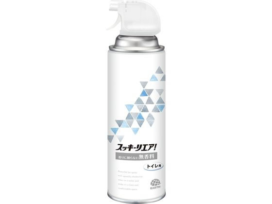 アース製薬 スッキーリエア! トイレ用 無香料 350mL 1本（ご注文単位1本）【直送品】