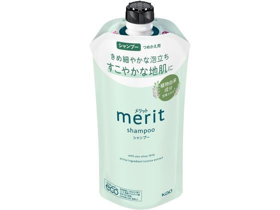 KAO メリット シャンプー つめかえ用 320mL 1個(ご注文単位1個)【直送品】