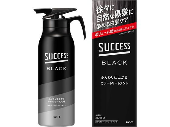 KAO サクセスブラックふんわり仕上がるカラートリートメント 1個（ご注文単位1個）【直送品】