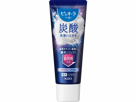 KAO ピュオーラ 炭酸ハミガキ 55g 1本（ご注文単位1本）【直送品】