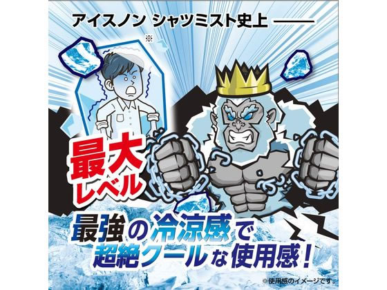 白元アース アイスノン シャツミスト ICE KING 100mL 1個(ご注文単位1個)【直送品】