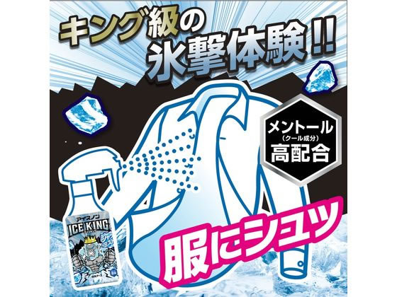 白元アース アイスノン シャツミスト ICE KING 100mL 1個(ご注文単位1個)【直送品】