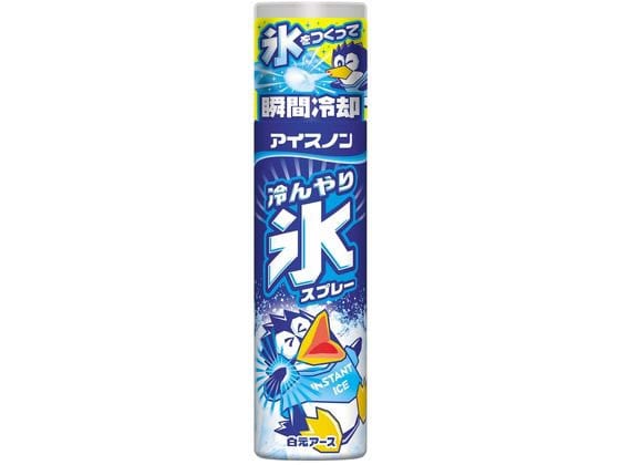 白元アース アイスノン 冷んやり氷スプレー 1個（ご注文単位1個）【直送品】