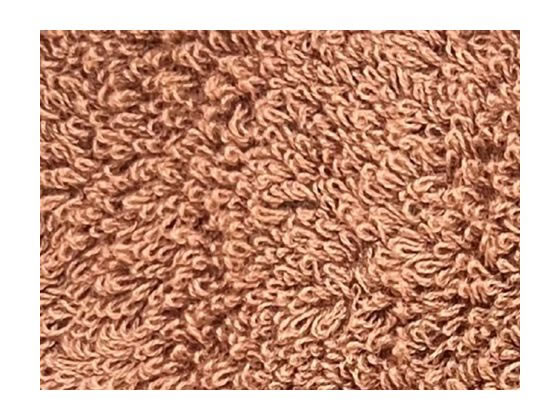 林 テックカラー フェイスタオル ブラウン FO438026 1枚(ご注文単位1枚)【直送品】