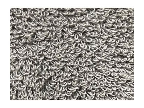 林 テックカラー フェイスタオル ダークグレー FO438049 1枚（ご注文単位1枚）【直送品】