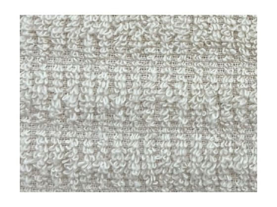 林 パステルウェーブ フェイスタオル ベージュ 2枚 FO601728 1パック(ご注文単位1パック)【直送品】