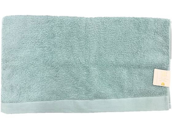 林 テックカラー バスタオル グリーン BO438004 1枚（ご注文単位1枚）【直送品】