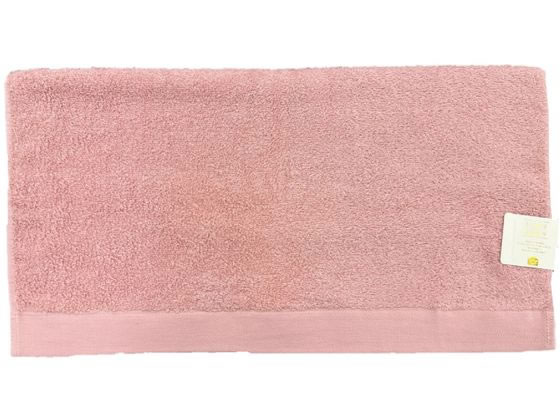 林 テックカラー バスタオル ピンク BO438002 1枚（ご注文単位1枚）【直送品】