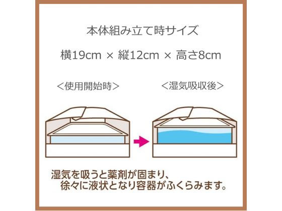 白元アース ドライ&ドライUP NECO 金木犀 1000mL 2個入 1個(ご注文単位1個)【直送品】