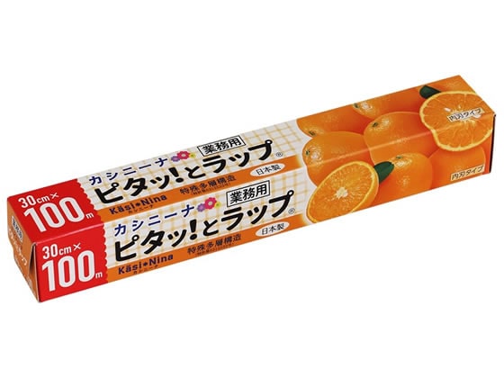オカモト ピタッ!とラップ 30cm×100m PK-30U 1本（ご注文単位1本）【直送品】