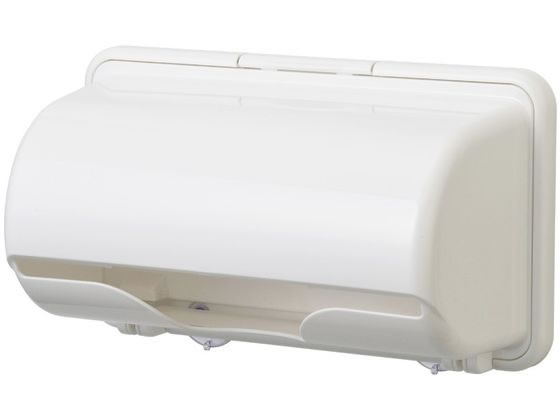 イノマタ化学 プラススマート キッチンペーパーホルダー ピュアホワイト 1個（ご注文単位1個）【直送品】