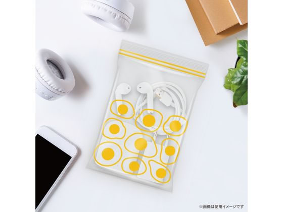 オルディ プラスプラス ジッパーバッグ クリア S 35枚 PP-DZS01-35 1個(ご注文単位1個)【直送品】