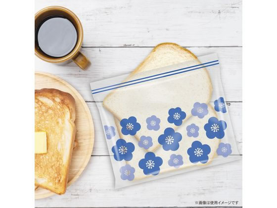 オルディ プラスプラス ジッパーバッグ クリア M 25枚 PP-DZM01-25 1個(ご注文単位1個)【直送品】