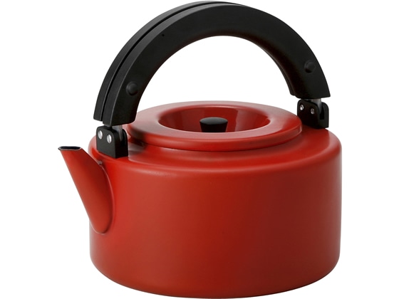シービージャパン フラットケトル FK-22 レッド 1個（ご注文単位1個）【直送品】