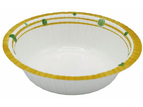 ペーパーウェア 水玉デザインボウル 160mL 50枚 T-160DB 1ﾊﾟｯｸ（ご注文単位1ﾊﾟｯｸ）【直送品】