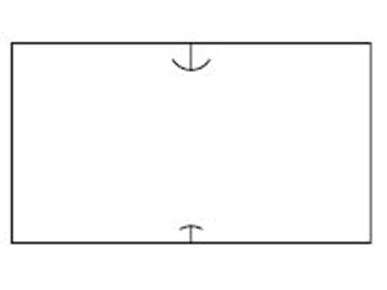 サトー ハンドラベラーSP・UNO1C共通ラベル 白無地 弱粘 10巻 1ﾊﾟｯｸ（ご注文単位1ﾊﾟｯｸ）【直送品】