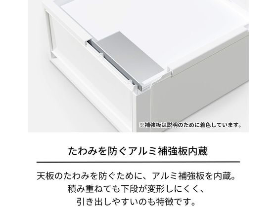 天馬 Fits フィッツケース マルチ 40-35M ホワイトクリア 2個 110015832 1セット(ご注文単位1セット)【直送品】