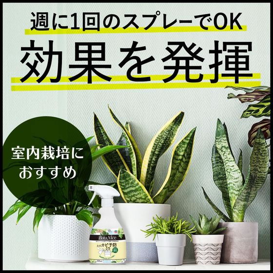 アース製薬 BotaNice 土のカビ予防スプレー 350mL 1本（ご注文単位1本）【直送品】