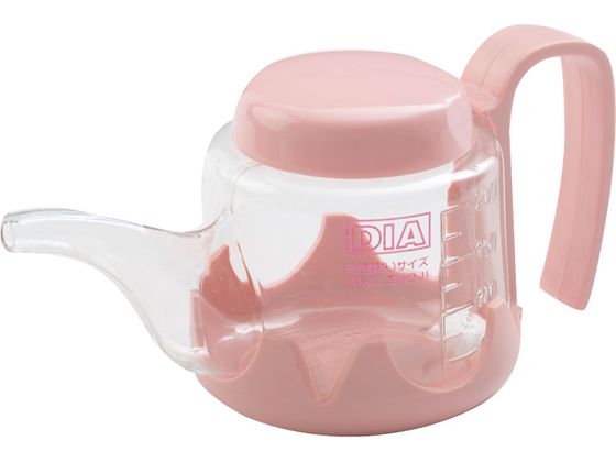 浅井商事 DIA ホルダー付吸呑器 L ピンク 1個（ご注文単位1個）【直送品】