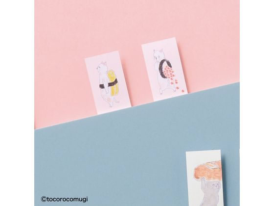 ヒサゴ ピタふせん S 出前寿司にゃんこ UTN292 1個（ご注文単位1個）【直送品】