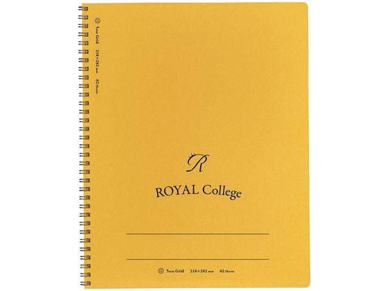 キョクトウ ロイヤルカレッジ A4 方眼罫 5mm方眼罫 62枚 PT201 1冊（ご注文単位1冊）【直送品】