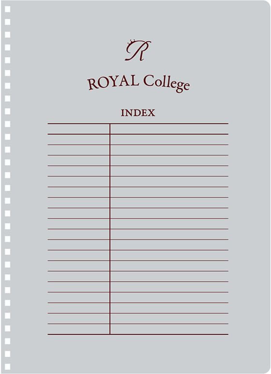 キョクトウ ロイヤルカレッジ B5 横罫 6mm罫35行通し罫 62枚 PT102 1冊（ご注文単位1冊）【直送品】