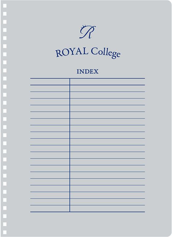 キョクトウ ロイヤルカレッジ B5 方眼罫 5mm方眼罫 62枚 PT202 1冊（ご注文単位1冊）【直送品】