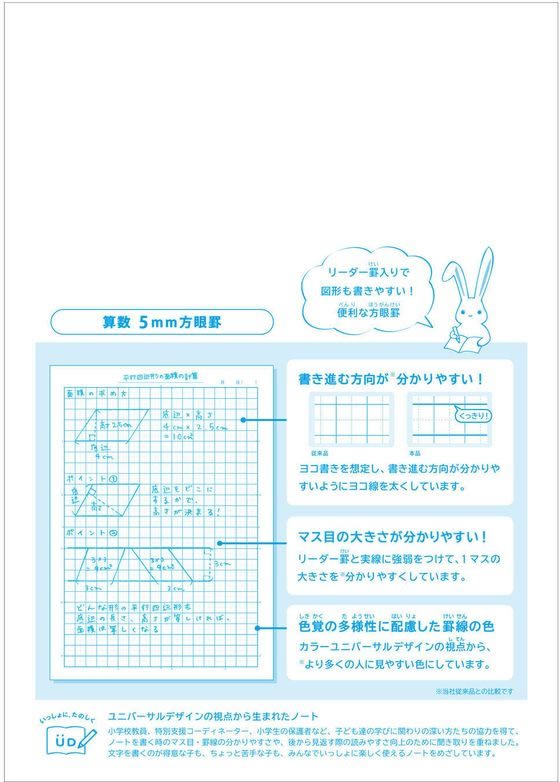 キョクトウ カレッジみんなの学習 算数 5mm方眼R 30枚 LPU20 1冊(ご注文単位1冊)【直送品】