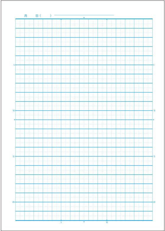キョクトウ カレッジみんなの学習 算数 5mm方眼R 30枚 LPU20 1冊(ご注文単位1冊)【直送品】