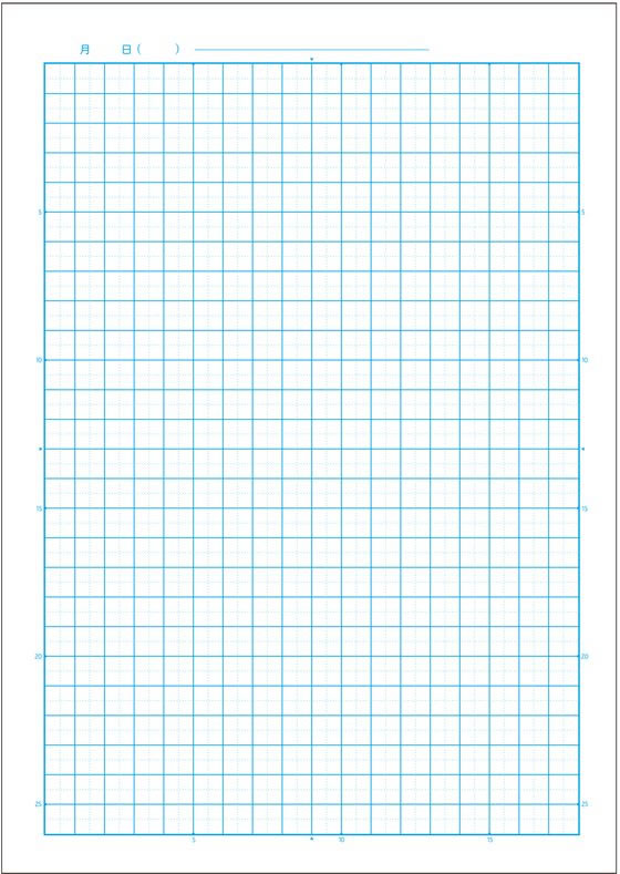 キョクトウ カレッジみんなの学習 A4 5mm方眼R 24枚 LPUA5 1冊(ご注文単位1冊)【直送品】