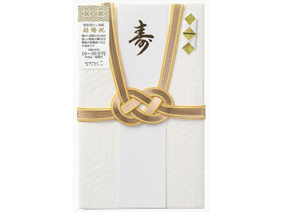 ミドリ 金封423 大金封 結婚祝 25423006 1袋（ご注文単位1袋）【直送品】