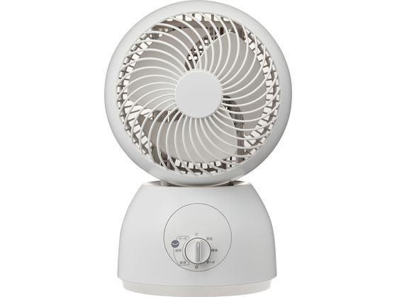ドウシシャ サーキュレータ 15cm ACメカ式 60度 FCA-151WH 1台(ご注文単位1台)【直送品】