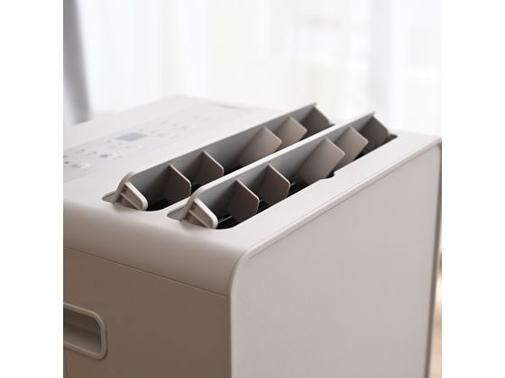 YAMAZEN 衣類乾燥除湿器 コンプレッサー式グレージュ RCD-J60-C 1台(ご注文単位1台)【直送品】