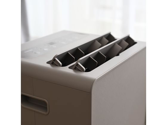 YAMAZEN 衣類乾燥除湿器 コンプレッサー式 ブラウン RCD-J60-T 1台(ご注文単位1台)【直送品】