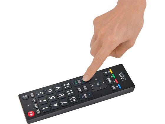 朝日電器 抗菌テレビリモコン RC-TVK018SH 1個(ご注文単位1個)【直送品】